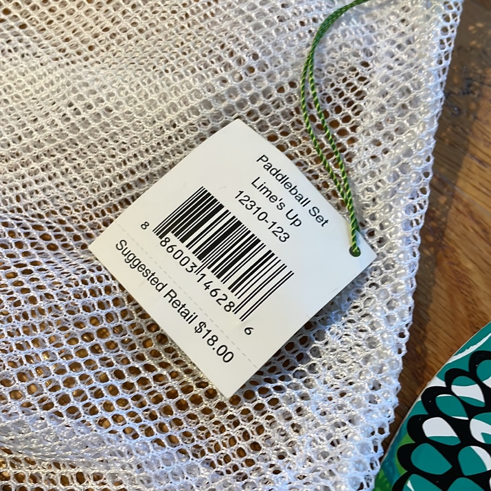 Vera Bradley Paddle Ball set - Picture 3 of 5